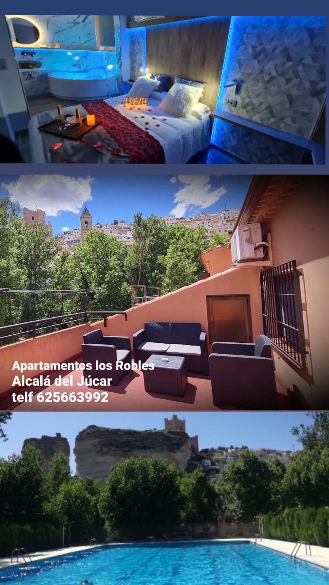 Apartamentos Los Robles Alcala del Jucar Zewnętrze zdjęcie